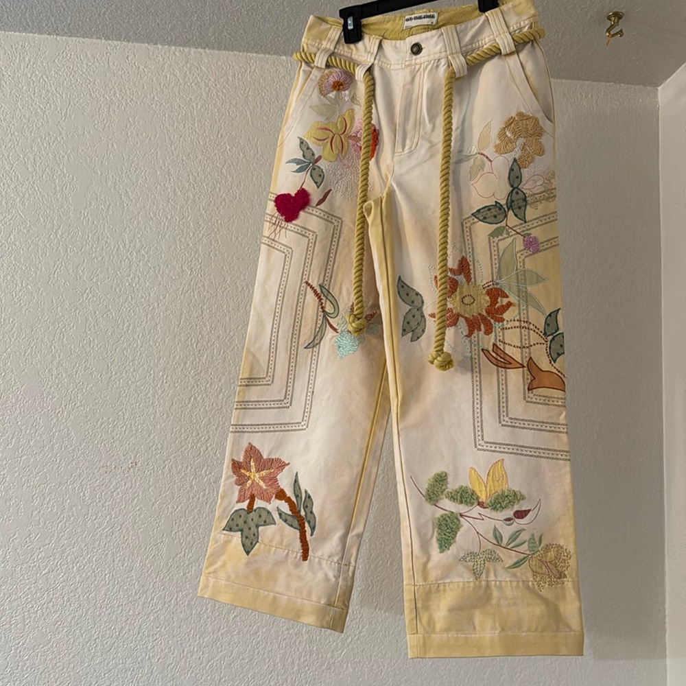 We The Free Electric Sands Embroidered Pants